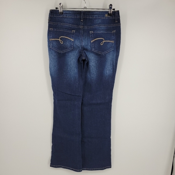 JUSTICE Girls Midrise Bootcut Jeans Size 14 - Picture 4 of 12